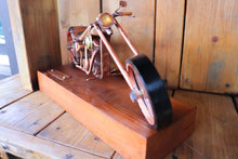 Load image into Gallery viewer, Old School - Handcrafted motorcycle art