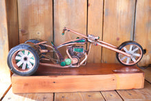 Load image into Gallery viewer, On Trike - Handcrafted motorcycle art